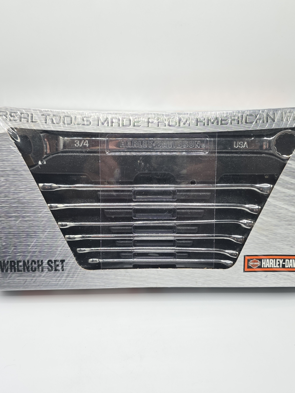 Harley-Davidson 7 Piece Wrench Set SAE USA Made New Sealed NIB